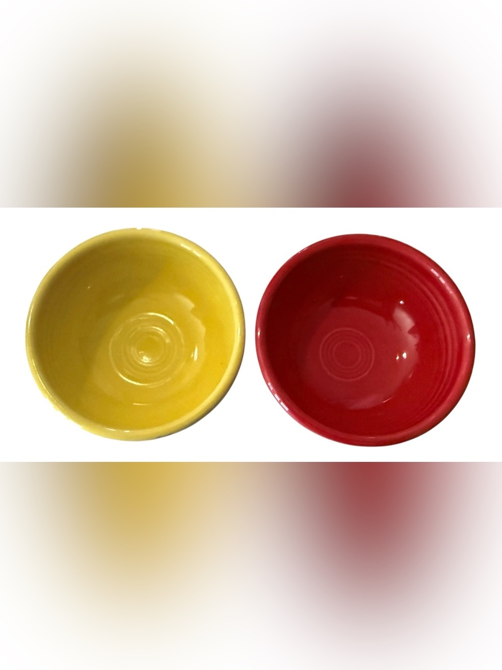 Set of 2 Small Ceramic Prep Bowls